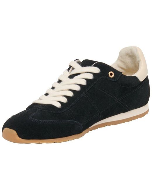 Dolce Vita Black Diallo Suede Sneaker