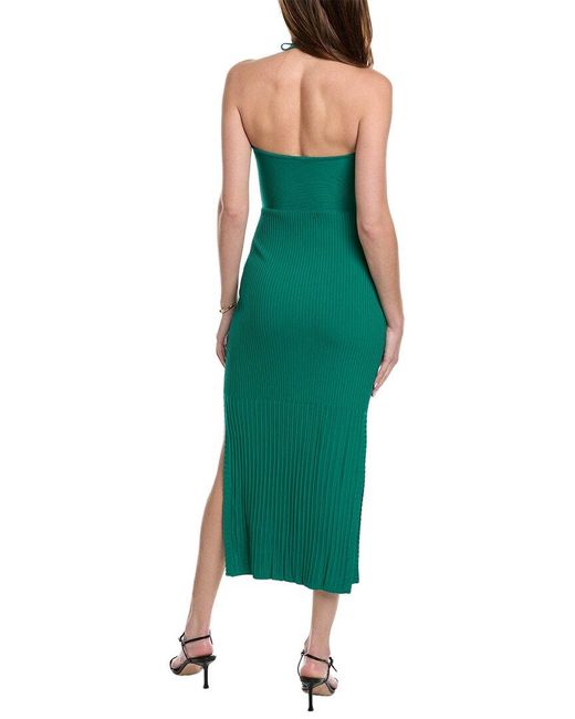 Solid & Striped Green The Lisa Midi Dress