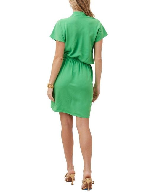 Trina Turk Green Enchantress Mini Dress