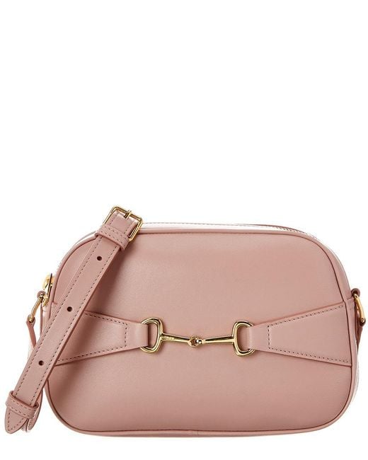 Celine Crecy Leather Camera Bag in Pink | Lyst