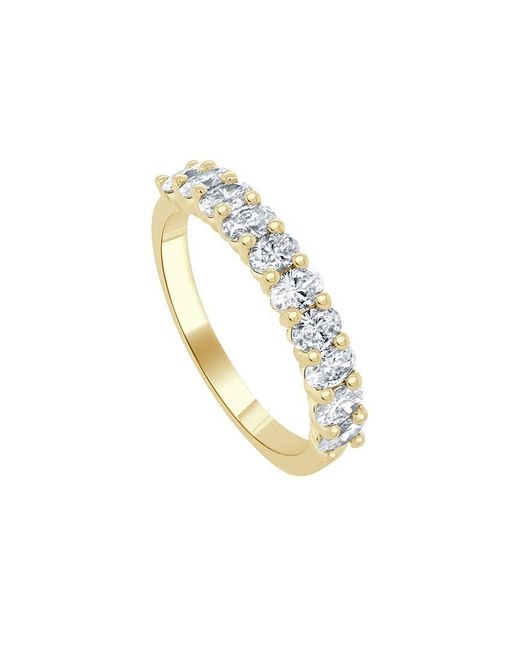 Sabrina Designs Metallic 14k 0.89 Ct. Tw. Diamond Half-eternity Ring