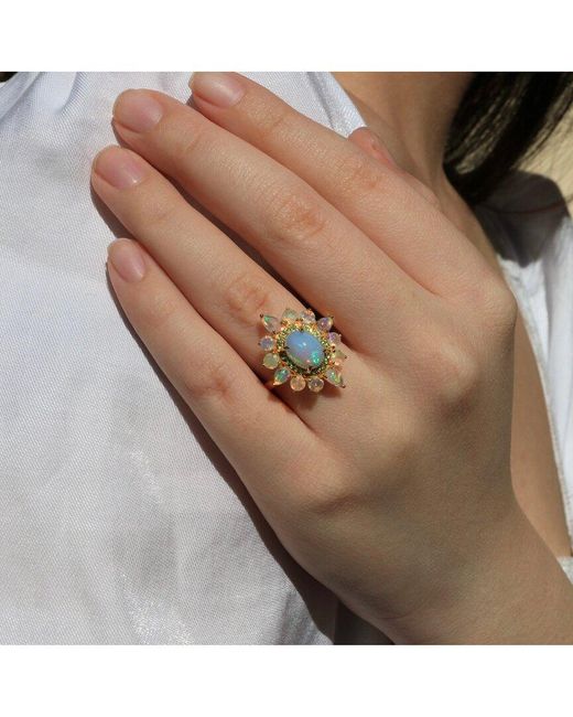 Kai Fine Jewelry White 14K 3.10 Ct. Tw. Gemstone Cocktail Ring
