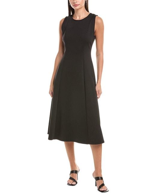 Ted Baker Black Midi Jersey Dress