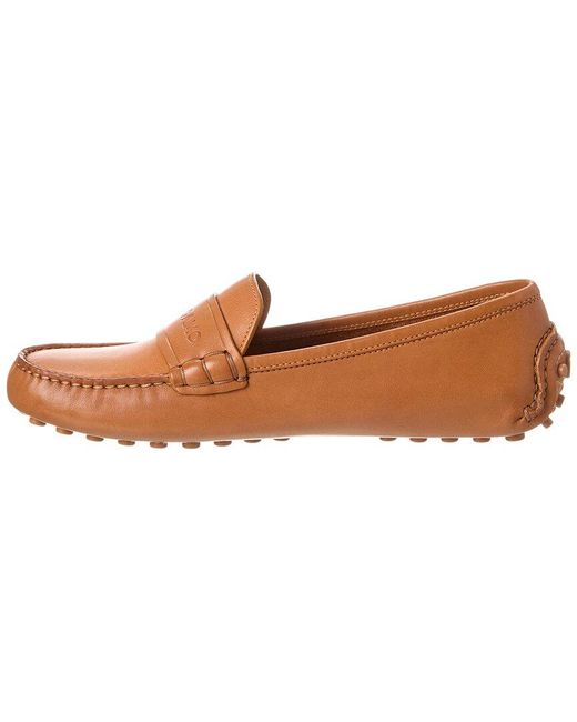 Ferragamo Brown Ferragamo Iside Leather Loafer