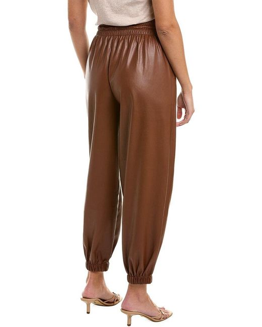 Mother Brown The Curbside Lounger Ankle Pant