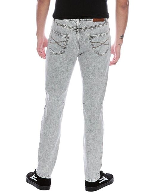 Brunello Cucinelli Gray Light Wash Jean for men
