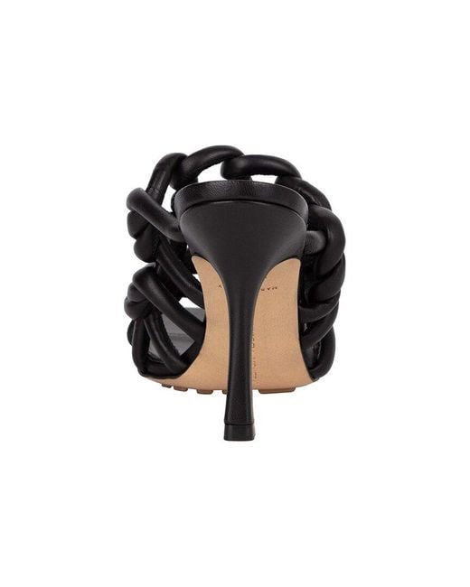 Bottega Veneta Black Lambskin Stretch Mule (Authentic Pre-Loved)