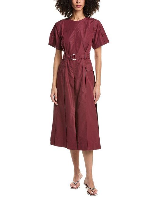 3.1 Phillip Lim Red Utility Dress