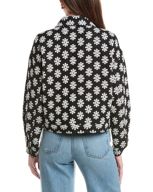 Saltwater Luxe Black Embroidered Jacket