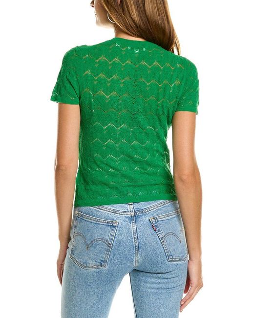 Vince Green Fine Lace Sweater