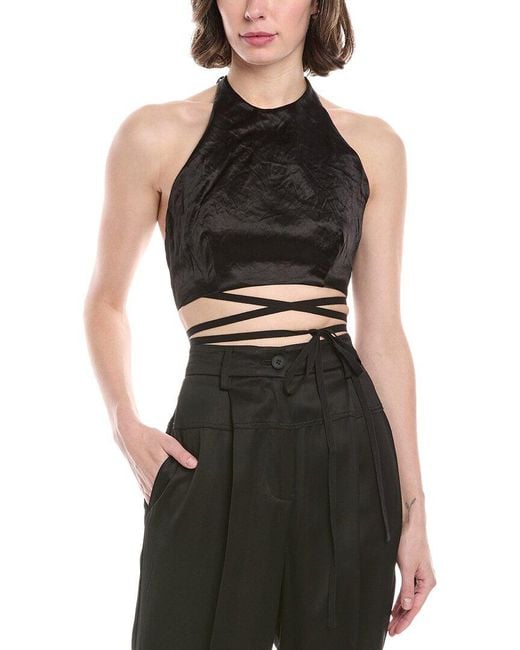 Sportmax Black Gitano Top