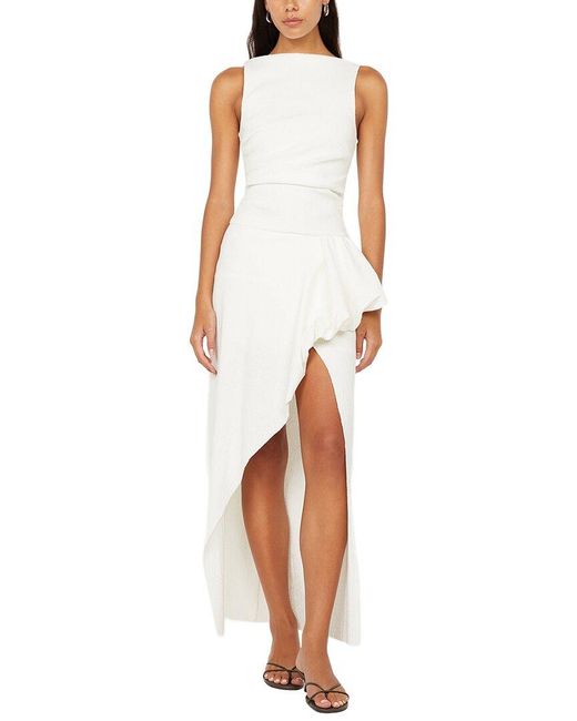Bec & Bridge White Rowena Maxi Dress