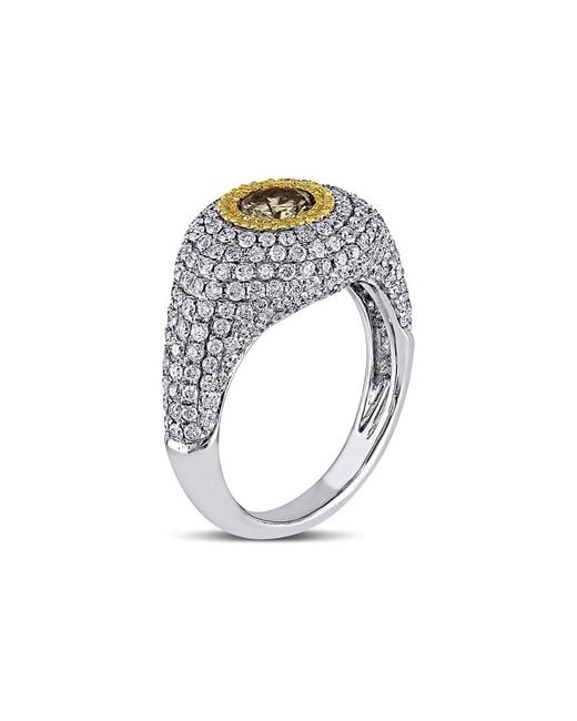 Diamond Select Cuts White 18k Diamond Ring