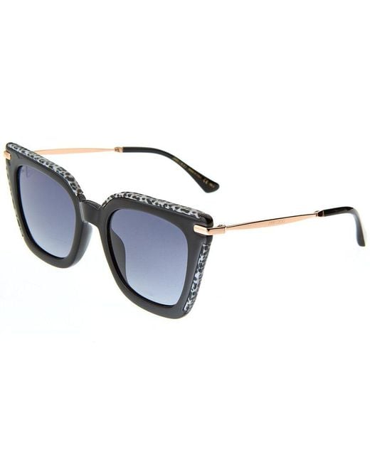 Jimmy Choo Blue Ciara/g/s 52mm Sunglasses