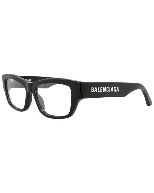 Balenciaga Black 54Mm Optical Frames for men