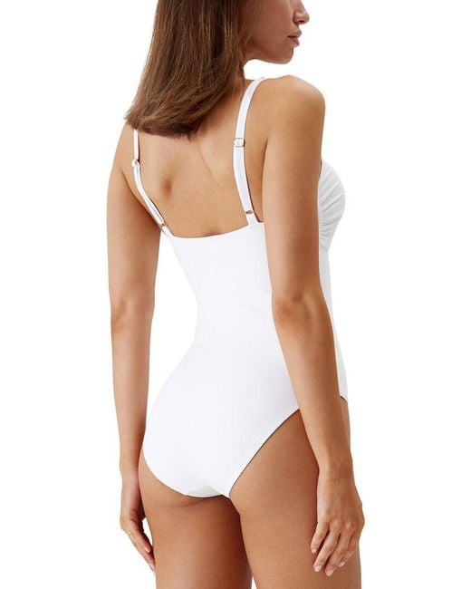 Melissa Odabash White Lisbon One-piece