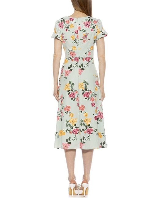 Alexia Admor White Gracie A-Line Dress