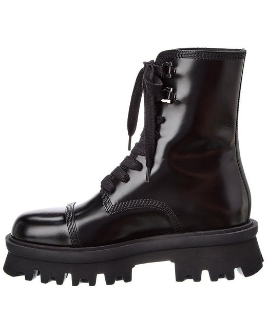 Ferragamo Black Kira Leather Boot