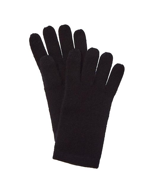 Phenix Black Cashmere Tech Gloves
