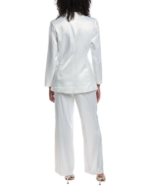 Pascale La Mode White 2Pc Suit