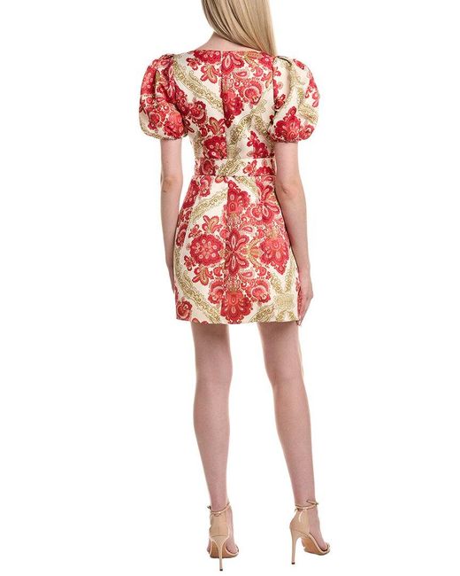 FLORA BEA NYC Red Brynlee Mini Dress