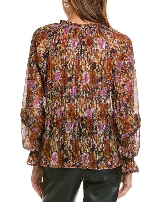 Ramy Brook Brown Ellie Blouse