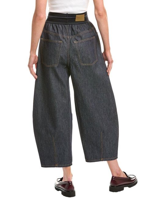 Helmut Lang Gray Cocoon Jean