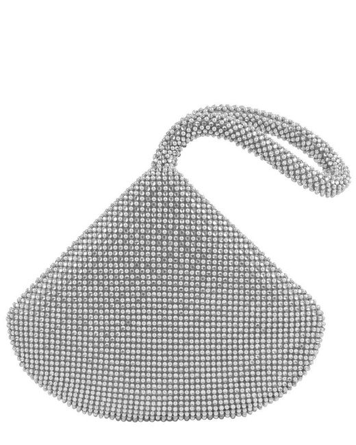 Jessica Mcclintock Gray Staci Diamonte Wristlet