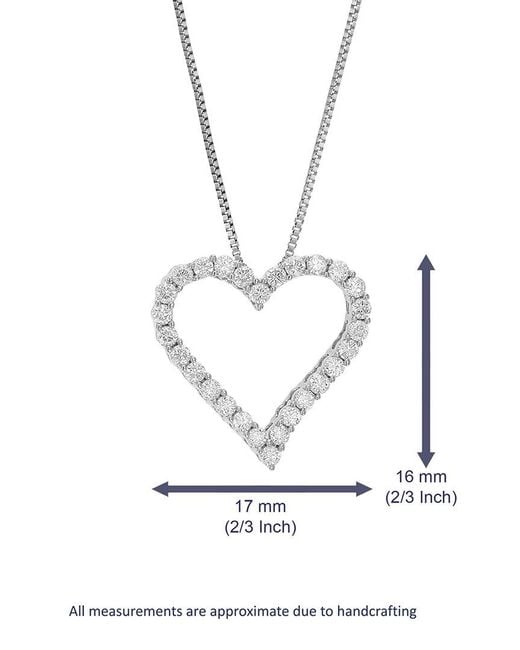 Amairah Metallic 0.50 Ct. Tw. Lab-Grown Diamond Pendant