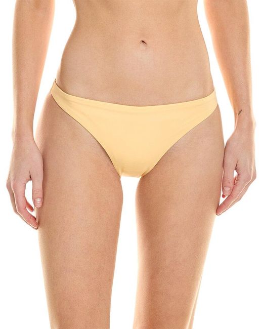 Onia Natural Low-rise Bikini Bottom
