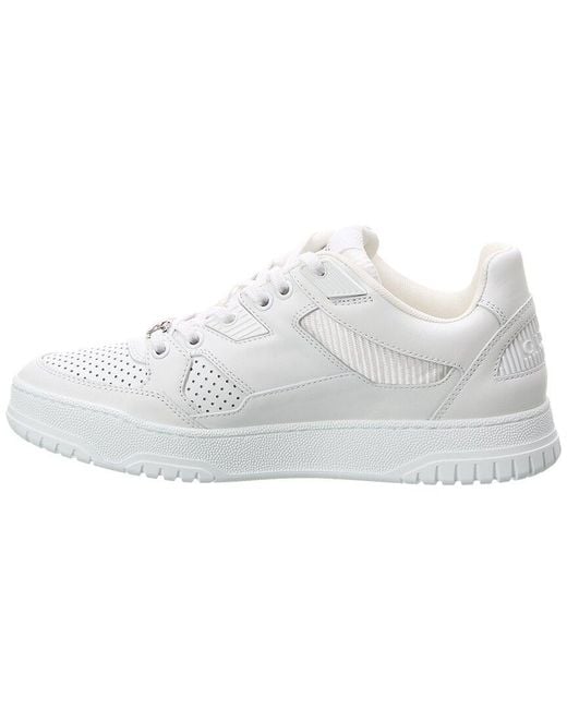 Gucci White Logo Leather Sneaker