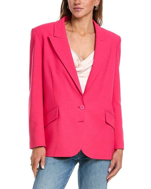 Ba&sh Pink Blazer