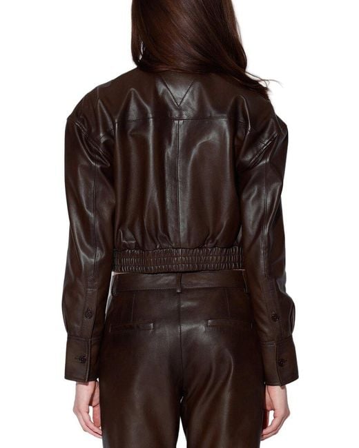 Walter Baker Brown Irma Leather Jacket