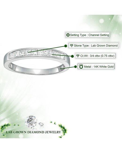 Amairah White 14K 0.75 Ct. Tw. Lab-Grown Diamond Ring