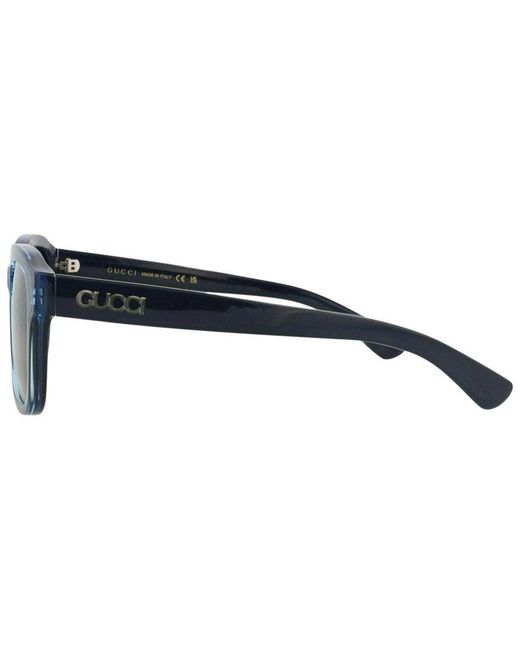 Gucci Blue 55mm Sunglasses for men