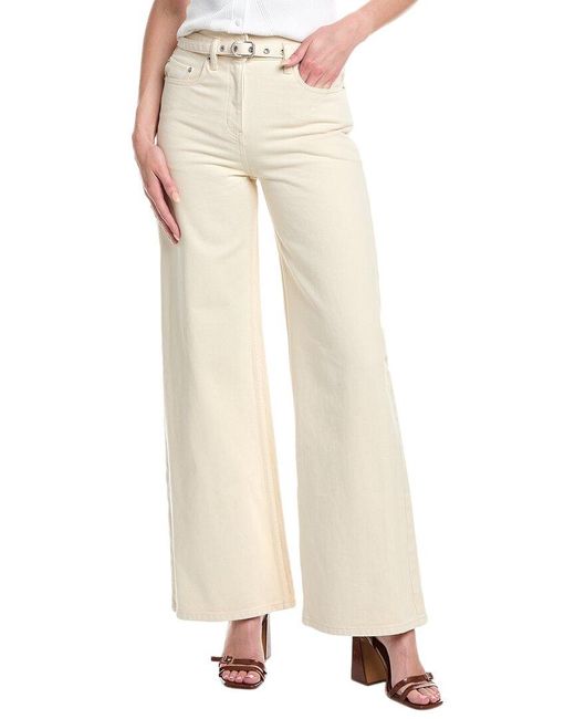 3.1 Phillip Lim Natural Wide Leg Jean