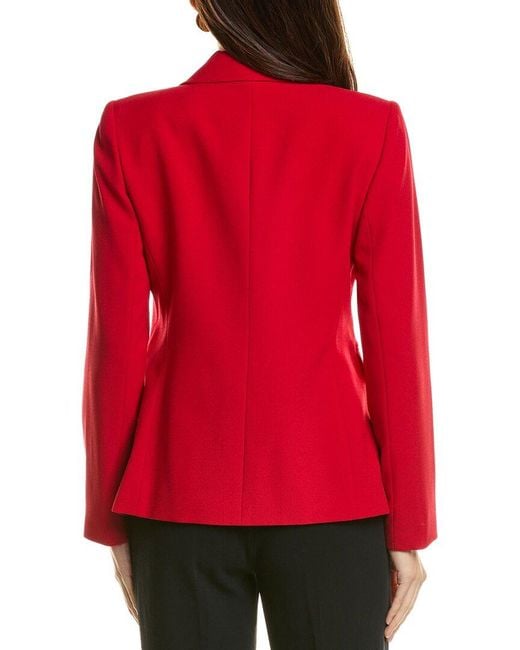 Tahari Blazer in Red Lyst