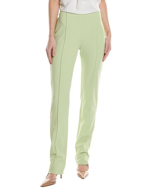 Ganni Green Stretch Suiting Tight Pant