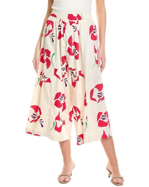 【2024SS】marimekko マリメッコ/ Kressida Helakka パンツ Marimekko Kressida Helakka Pant in Red | Lyst