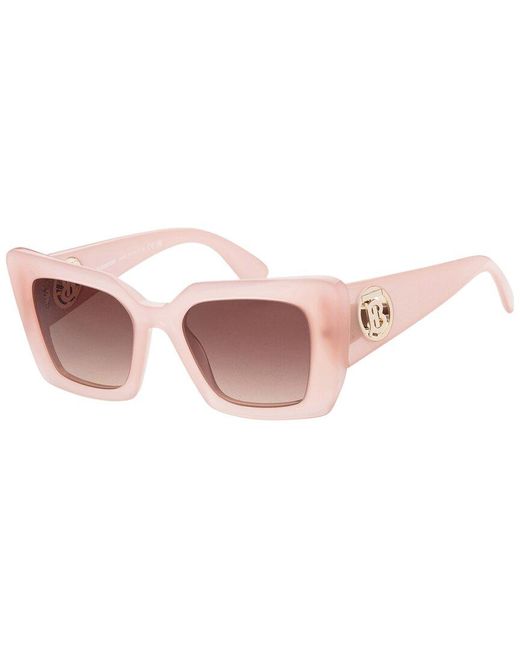 Burberry Pink Be4344 51mm Sunglasses