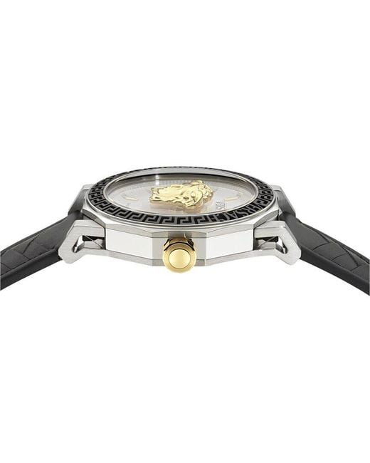 Versace Gray Medusa Deco Watch for men