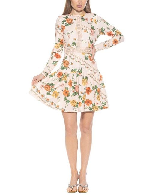 Alexia Admor White Alexa Fit And Flare Dress