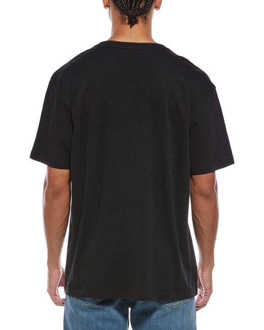Scotch & Soda Black Graphic T-Shirt for men
