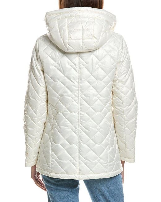 Sam Edelman White Quilted Jacket