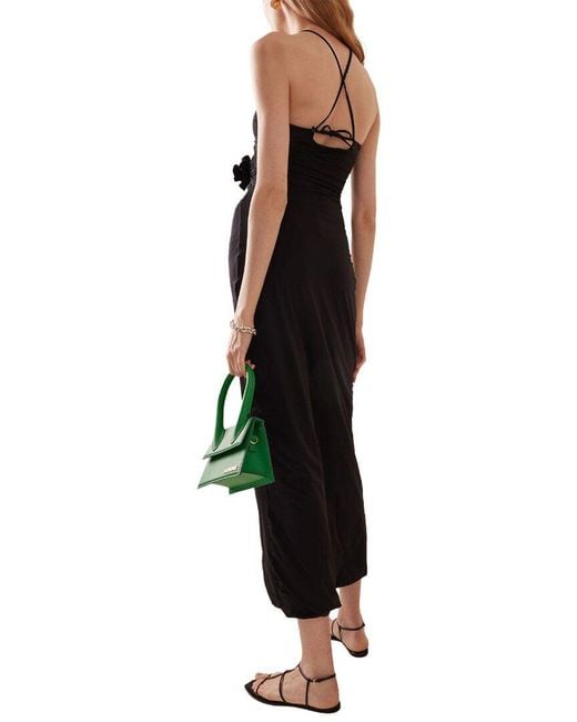 VIBI Black Midi Dress