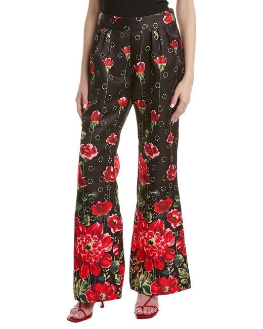 FLORA BEA NYC Red Selena Pant