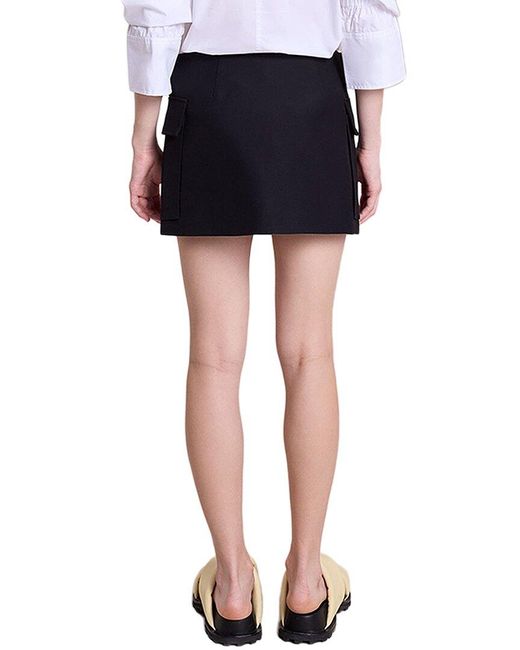 A.L.C. Black Conan Skirt