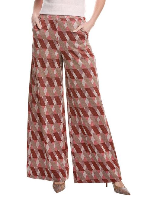 Marella Red Idrici2 Jersey Trouser