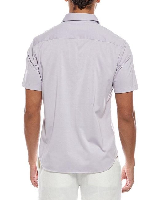 Theory White Irving Shirt for men