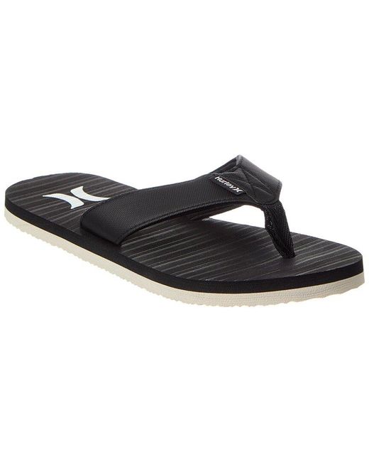 Hurley Black Layback Flip Flop for men